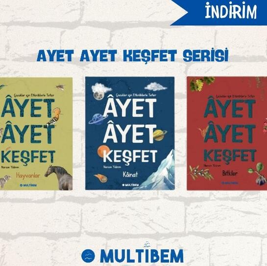 AYET AYET KEŞFET SERİSİ 3 KİTAP - 1