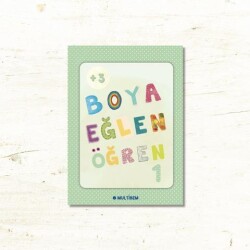 BOYA EĞLEN ÖĞREN 1 ÇOCUKLAR İÇİN BOYAMA KİTABI - 