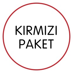 GÖKYÜZÜ BAHÇESİ KIRMIZI ÖĞRENCİ SETİ - Multibem