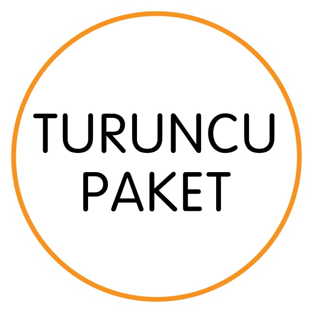 GÖKYÜZÜ BAHÇESİ TURUNCU ÖĞRENCİ SETİ - 1