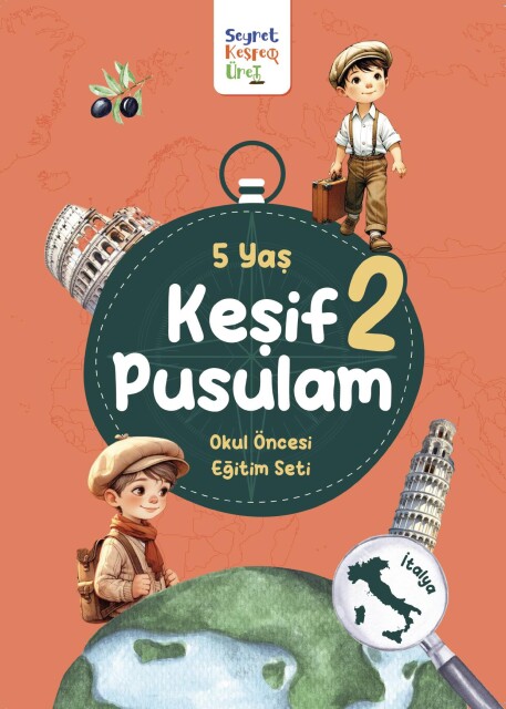 KEŞİF PUSULAM SET - 5 YAŞ İÇİN OKUL DESTEK SETİ - 3