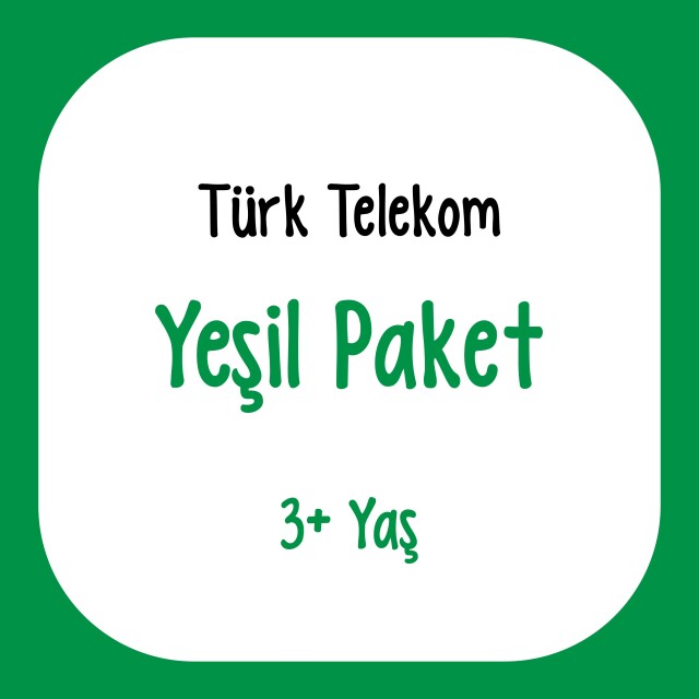 TÜRK TELEKOM YEŞİL SINIF PAKETİ - 1